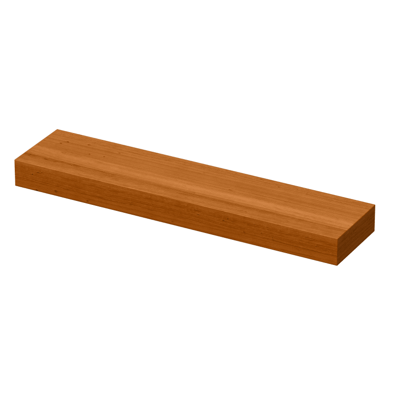 2" American Cherry Signature Standard Thick Tread