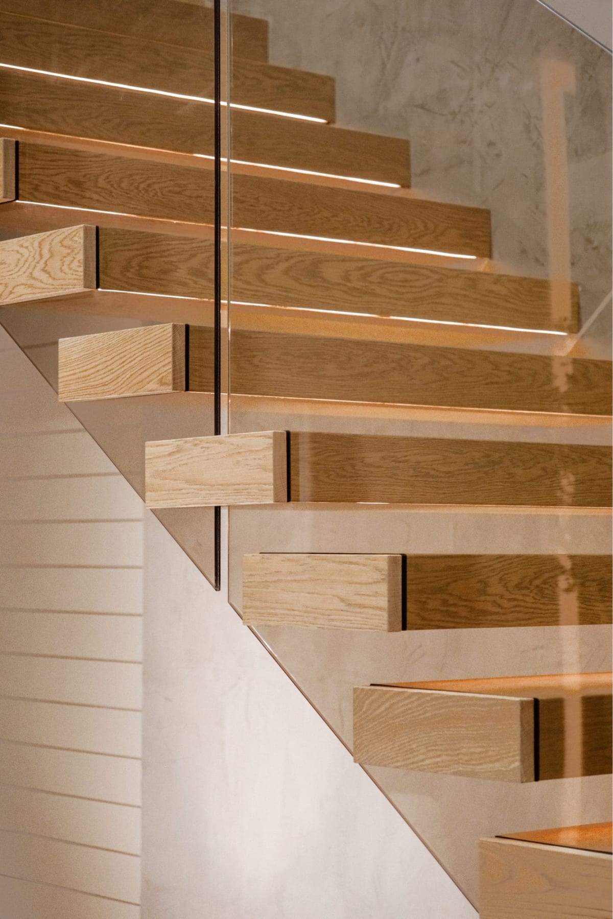 Integrated LED treads
