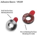 Adhesive Sleeve With Tab