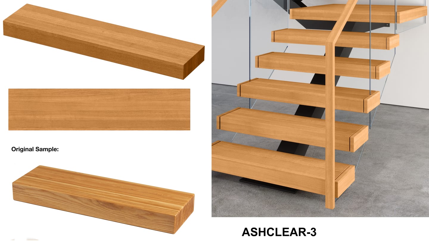 Ash Butcher Block Tread