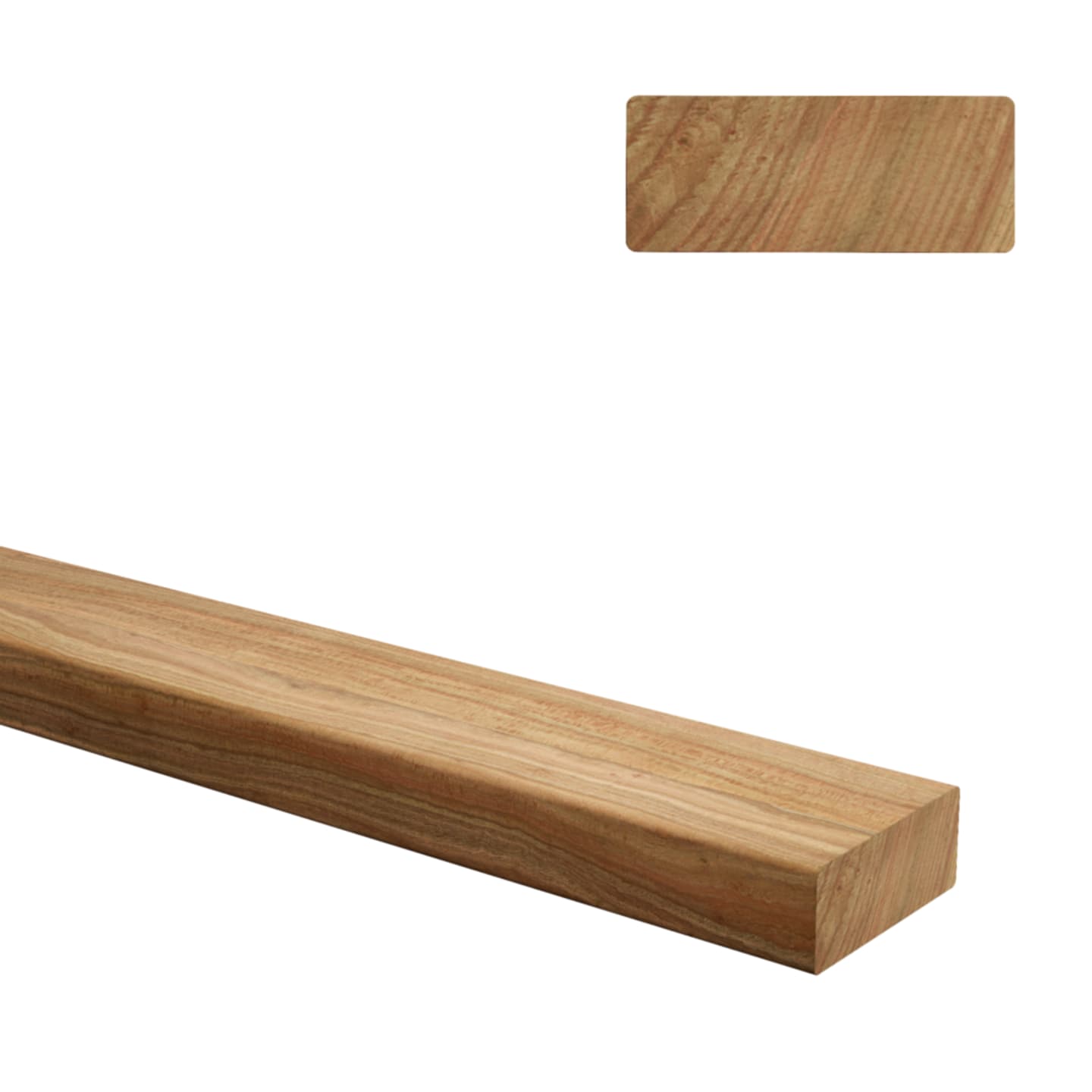 Beverage Handrail with glue joints