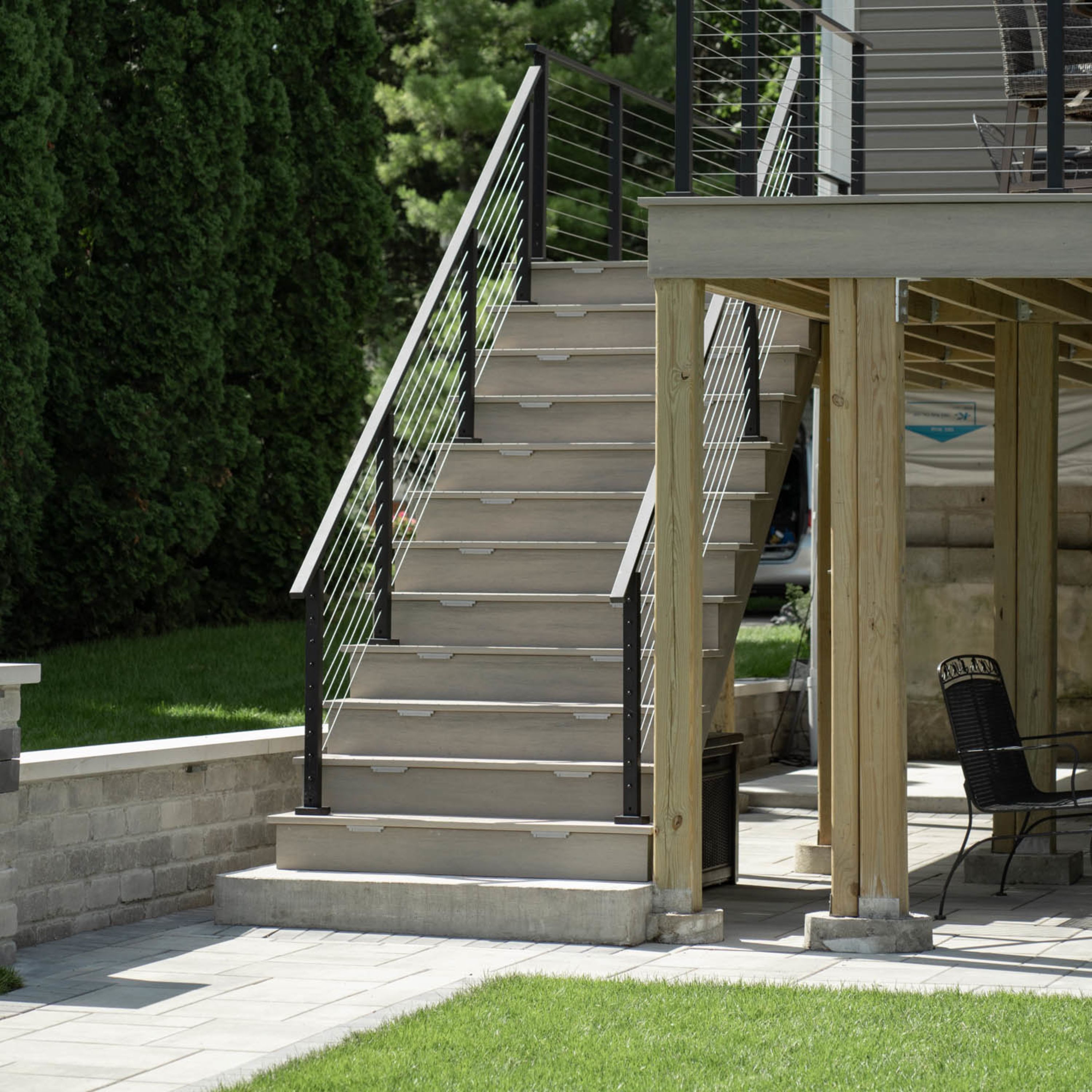 Aluminum Cable Railing Kit for Stairs | 4 to 16 ft lengths | Viewrail