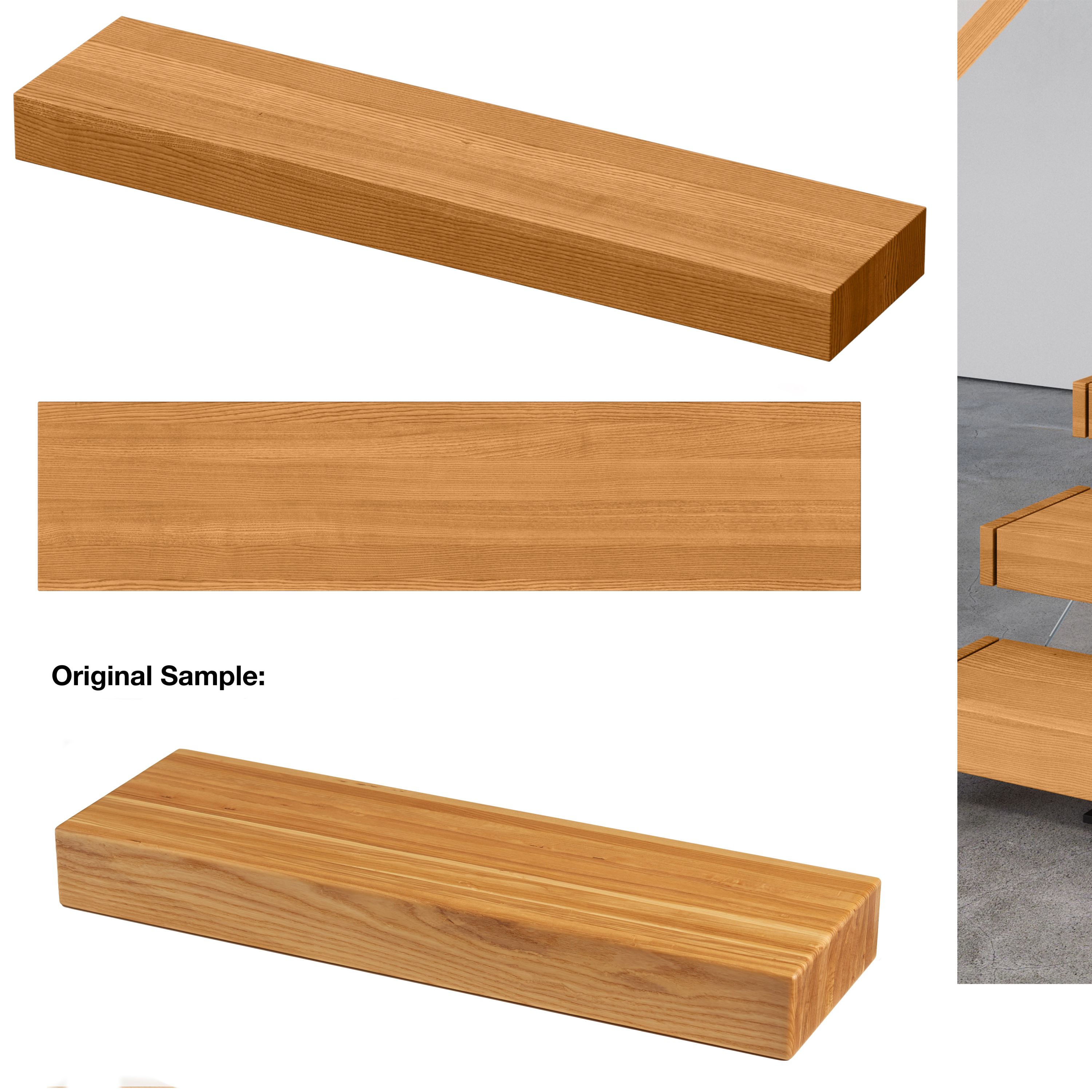 Ash Butcher Block Tread