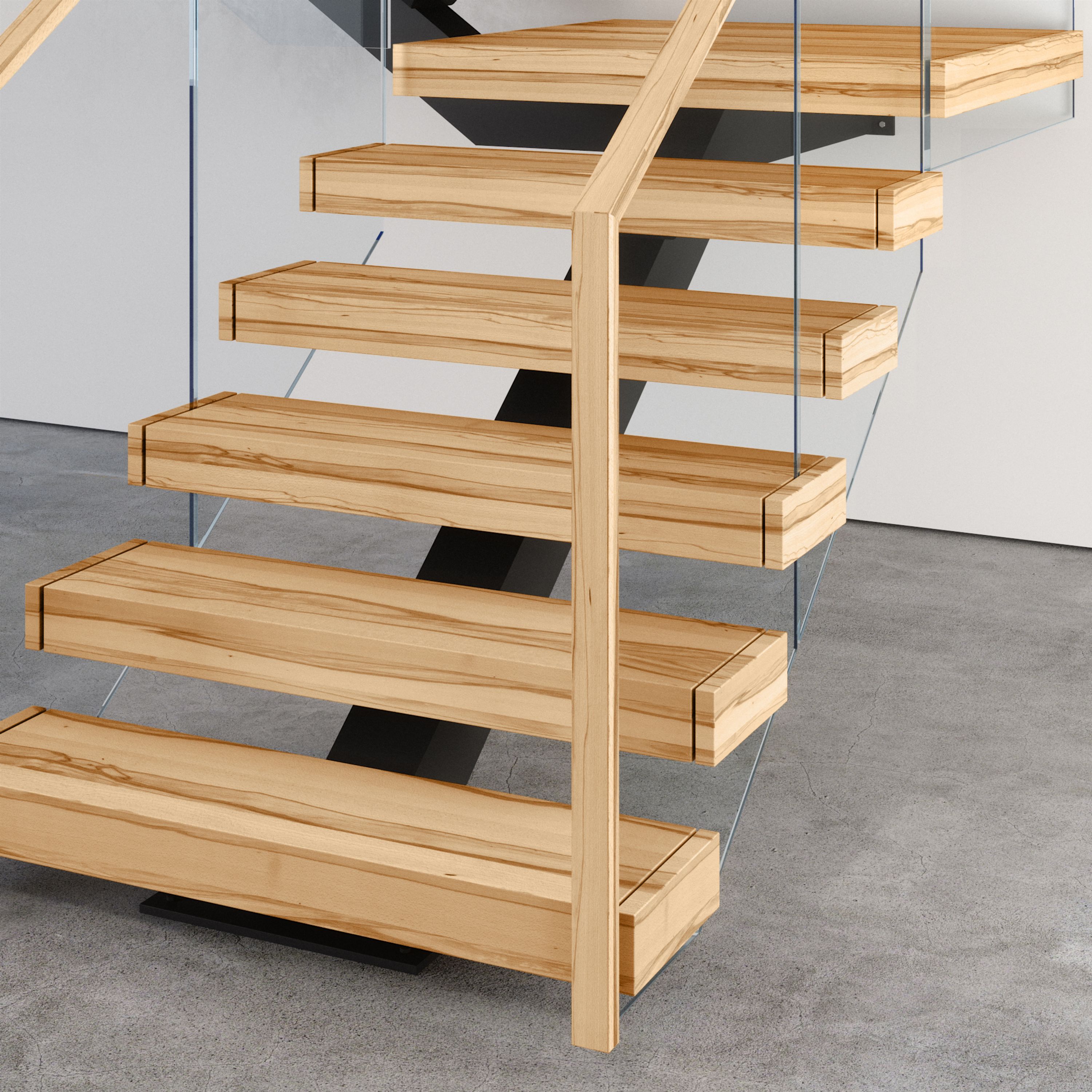 Hickory Butcher Block Tread