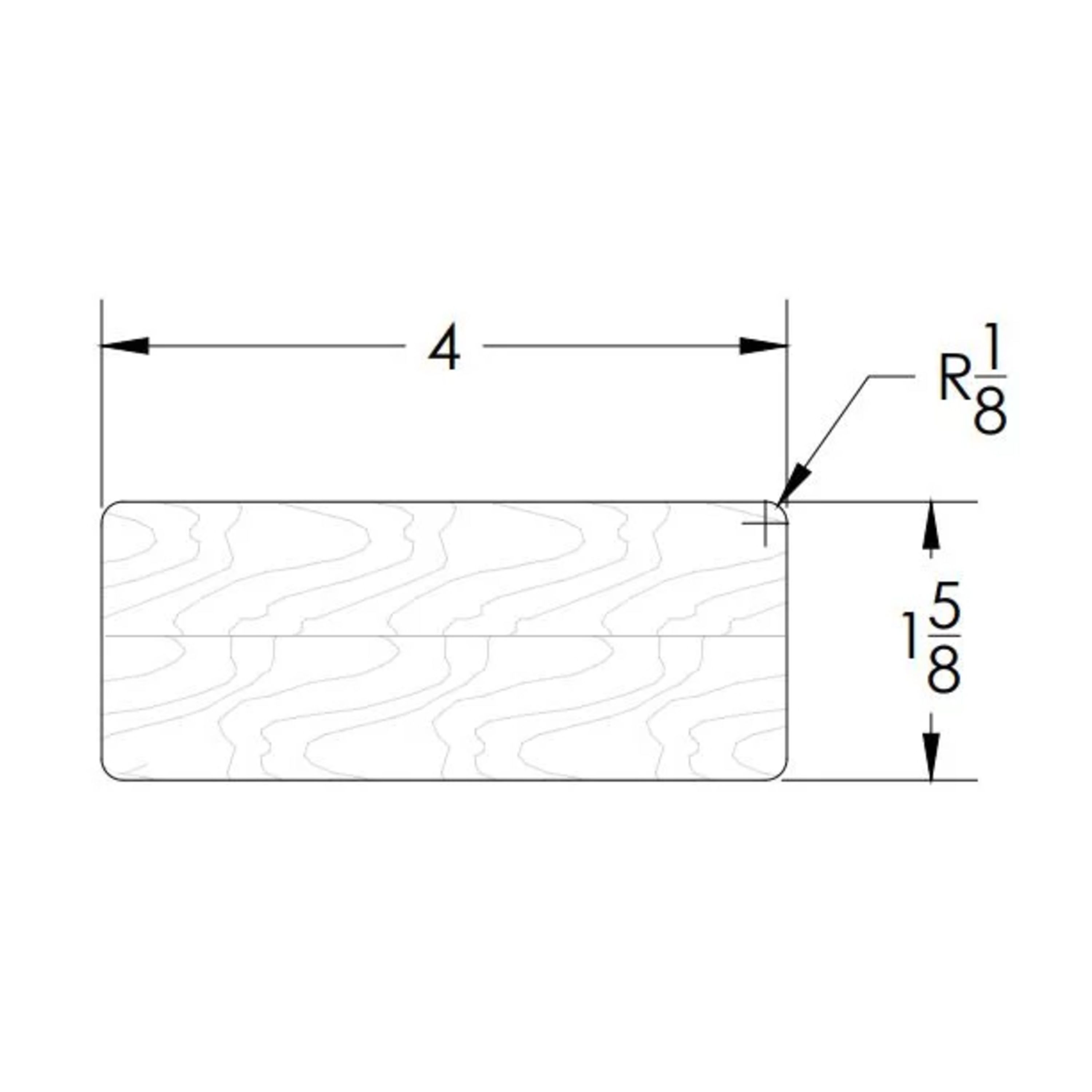 6005 Beverage Handrail diagram