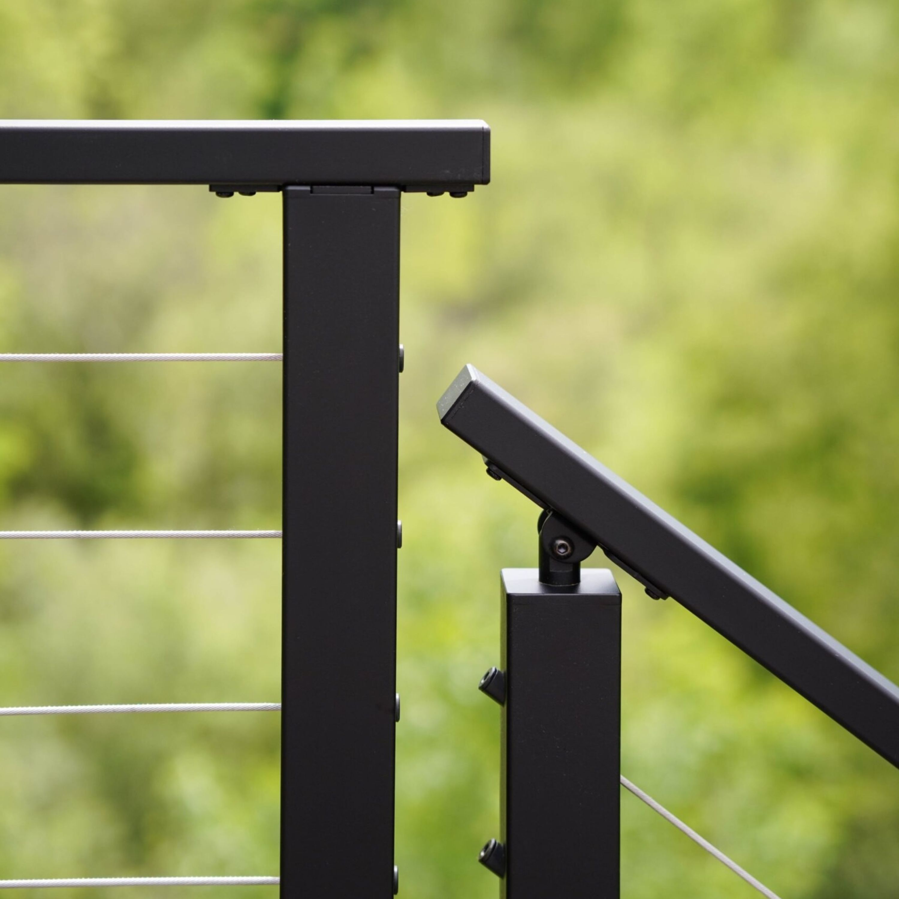Express Level End Post | Cable Railing | Viewrail | Viewrail