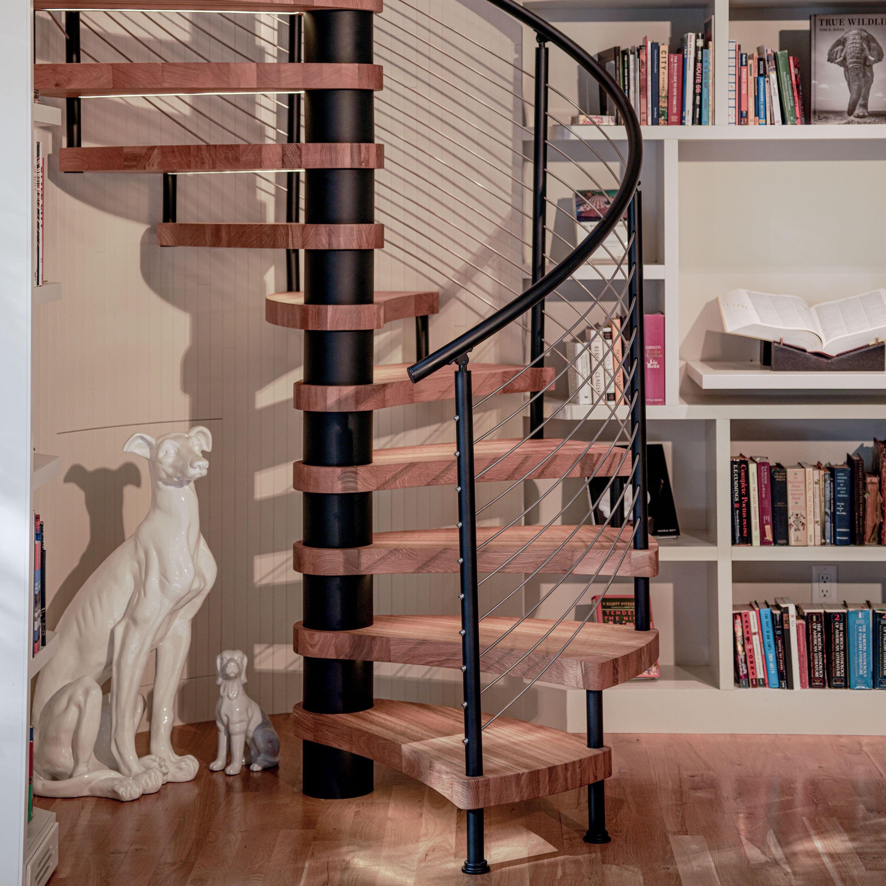 Interior Spiral Staircase: Prefabricated Quality Stair Kit | Viewrail