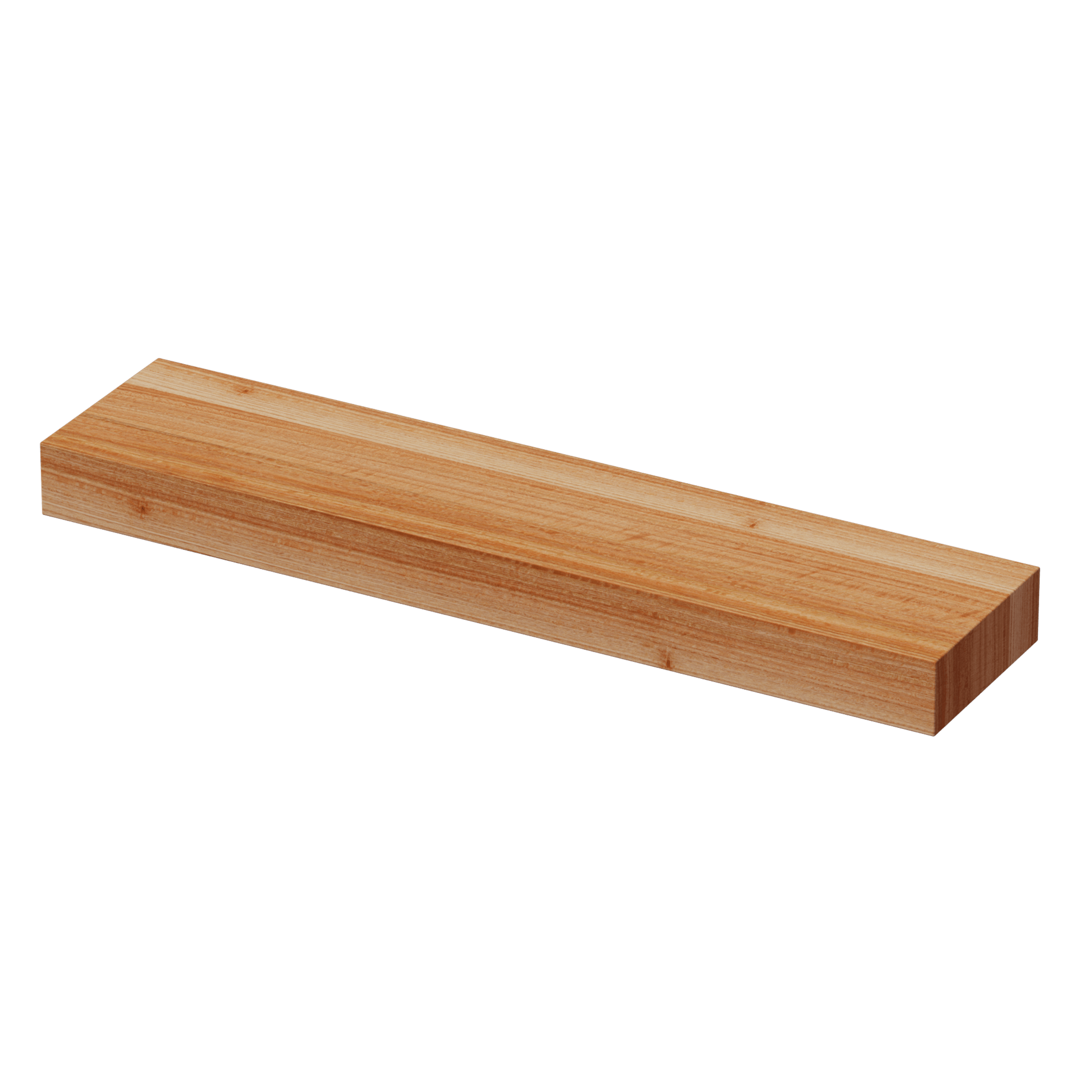 3" Riftsawn White Oak Butcher Block Tread