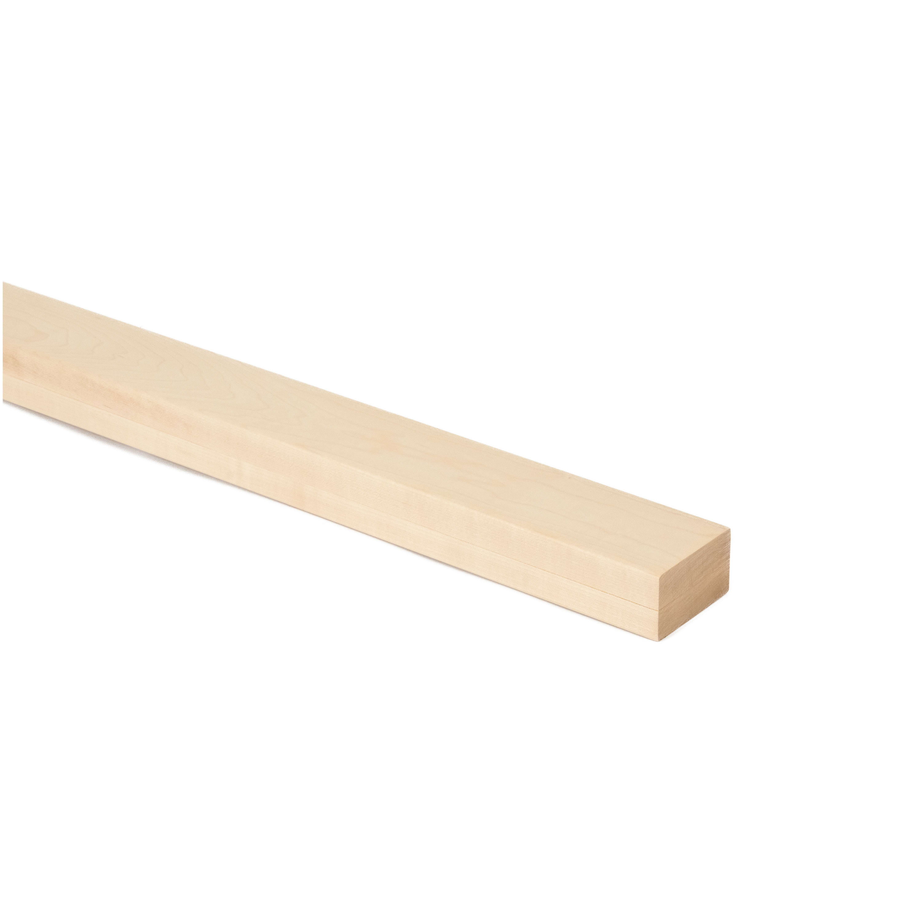 6000 Hard Maple Wood Handrail Profile | Viewrail