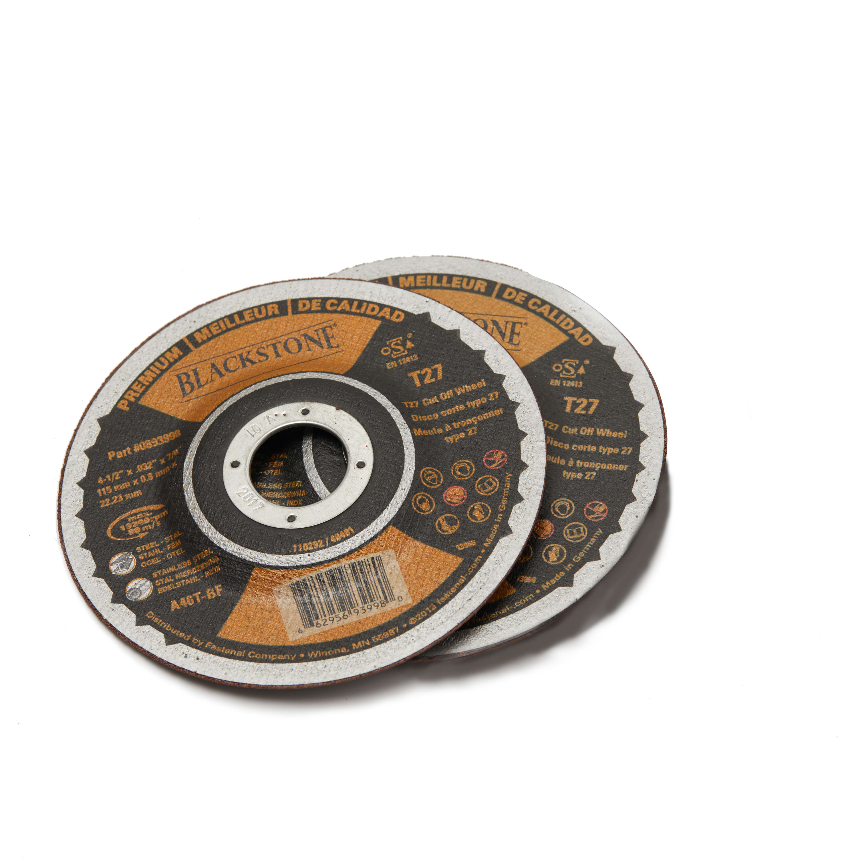 2 pack of angle grinder cutting wheel replacements