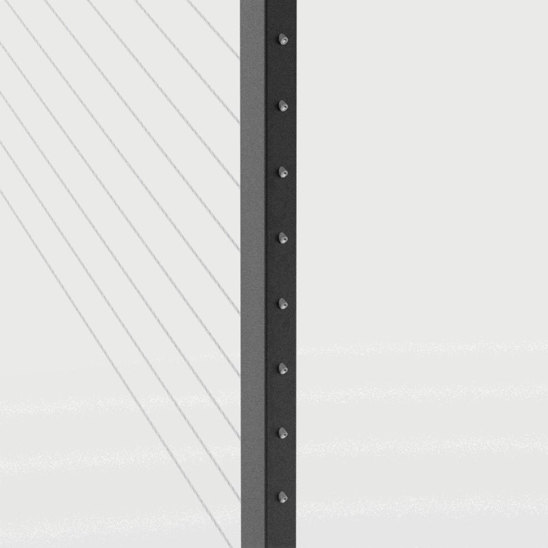 Express Side Mount Angle End Post Rear
