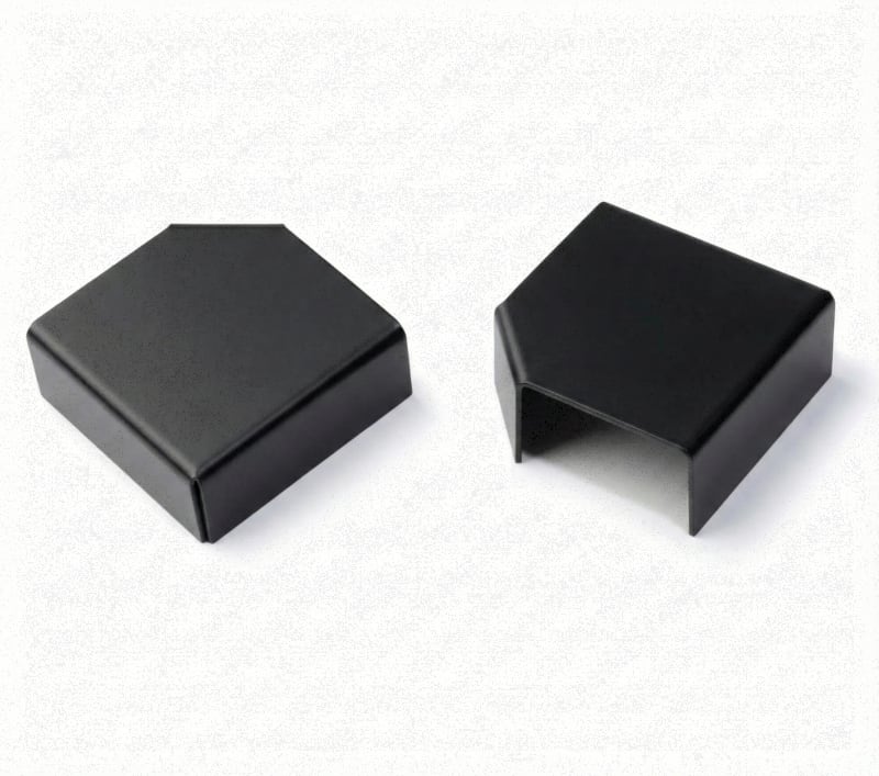 1" x 2" Metal Handrail Covers