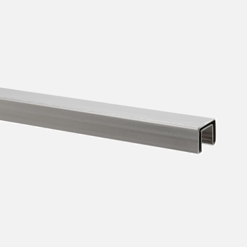 Stainless Glass Cap Rail