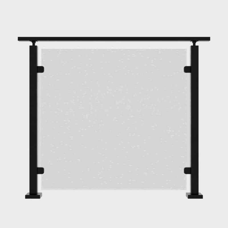 Level - Post to Post Glass Kit