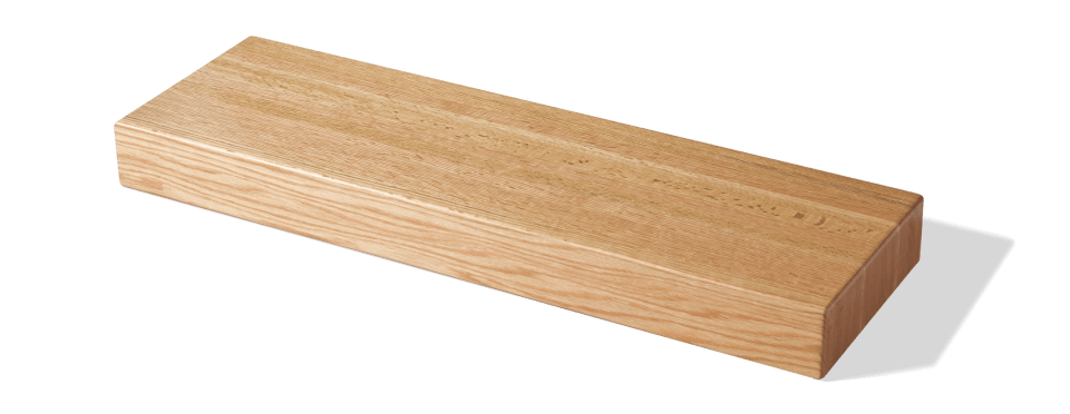 2" Red Oak Butcher Block Tread