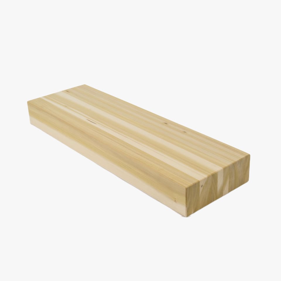 4" Thick Paint Grade Stair Tread - Butcher Block