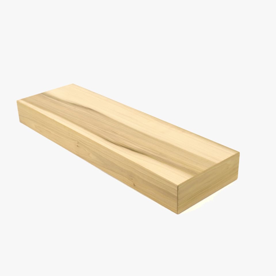 4" Thick Poplar - Stain Grade Stair Tread - Signature