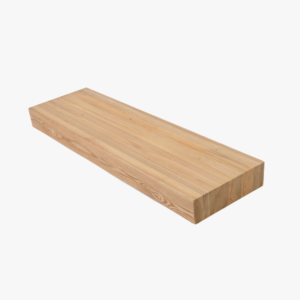 3" Thick Ash Stair Tread - Butcher Block