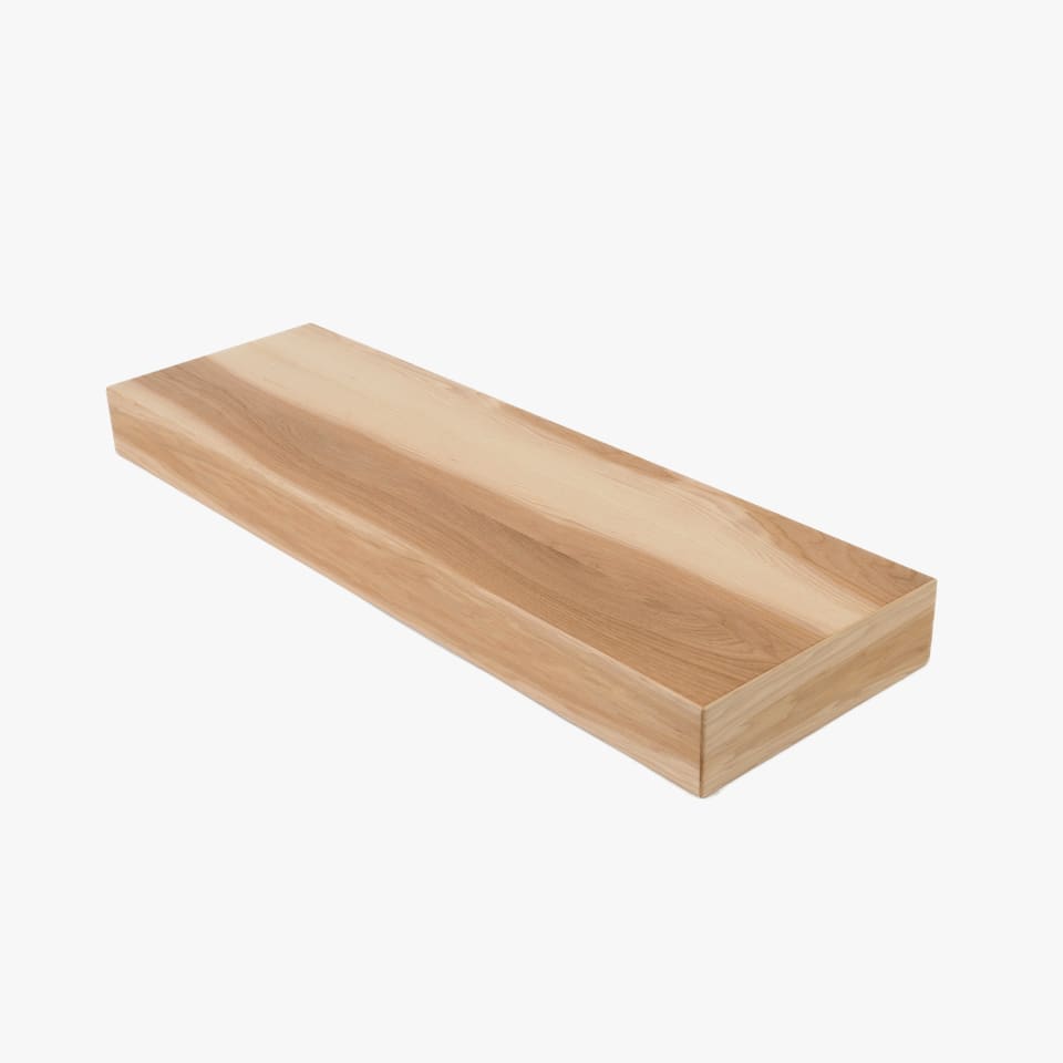 3" Thick Hickory Stair Tread - Signature