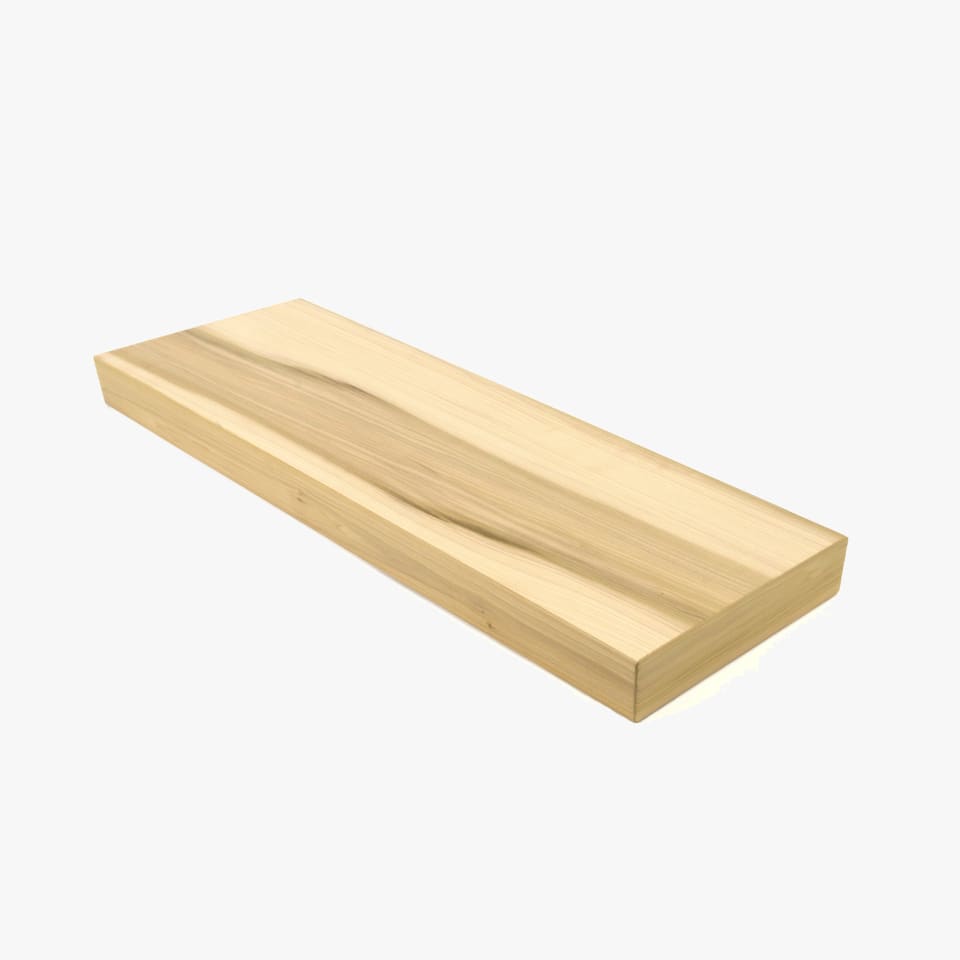 2" Thick Poplar - Stain Grade Stair Tread - Signature