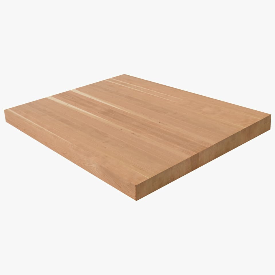 2-1/2" Thick American Cherry Landing Platform - Butcher Block