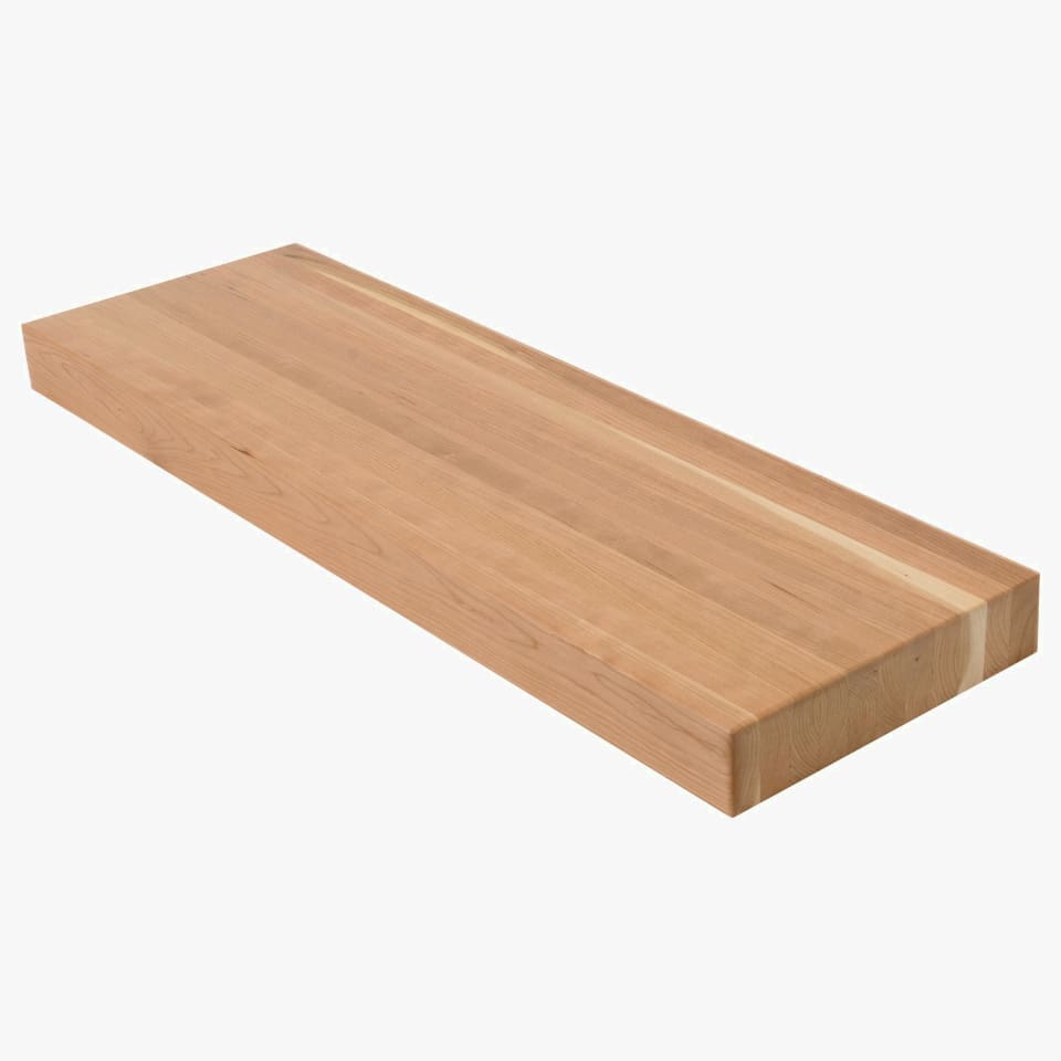 2.5" Thick Stair Tread - Butcher Block