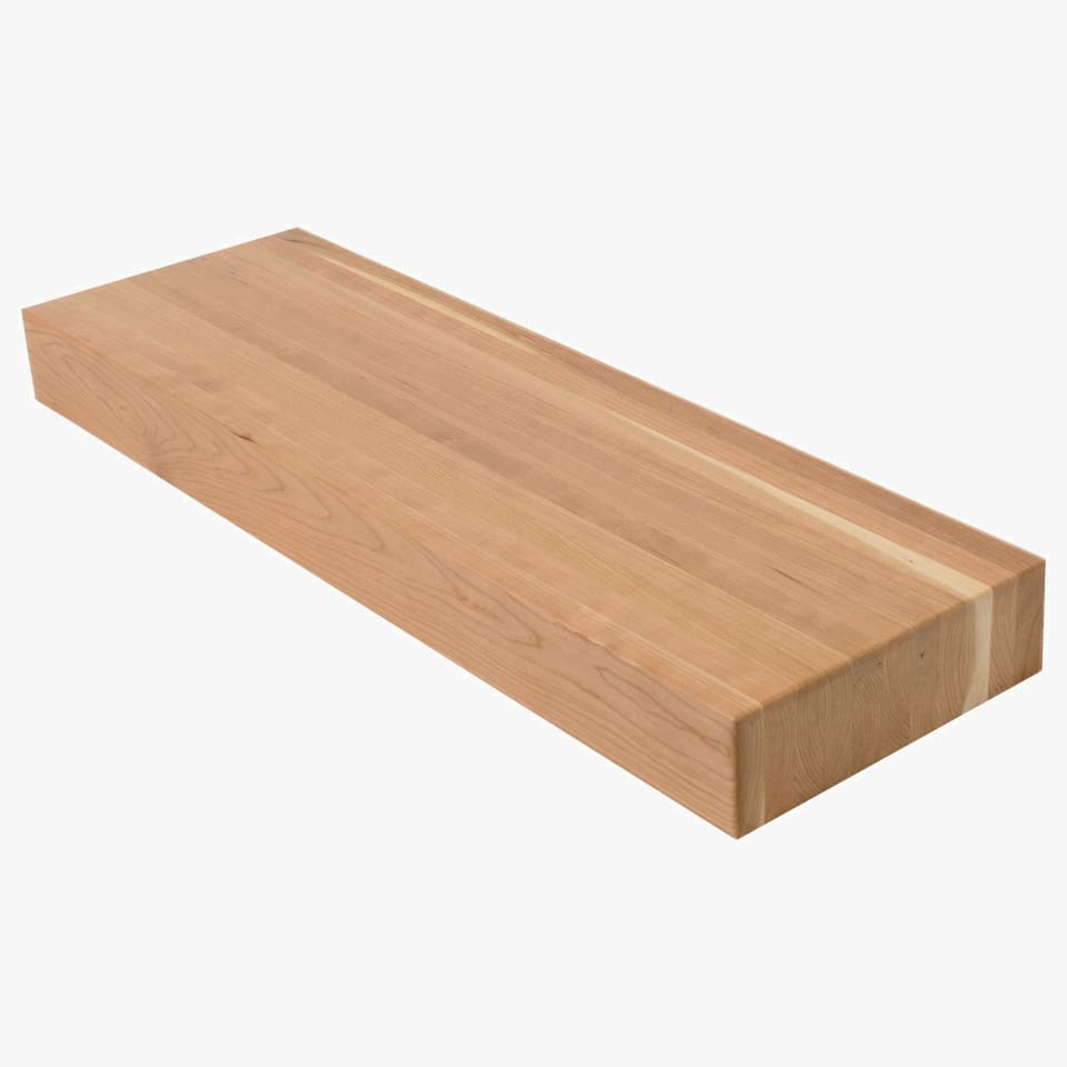 3.5" Thick Stair Tread - Butcher Block