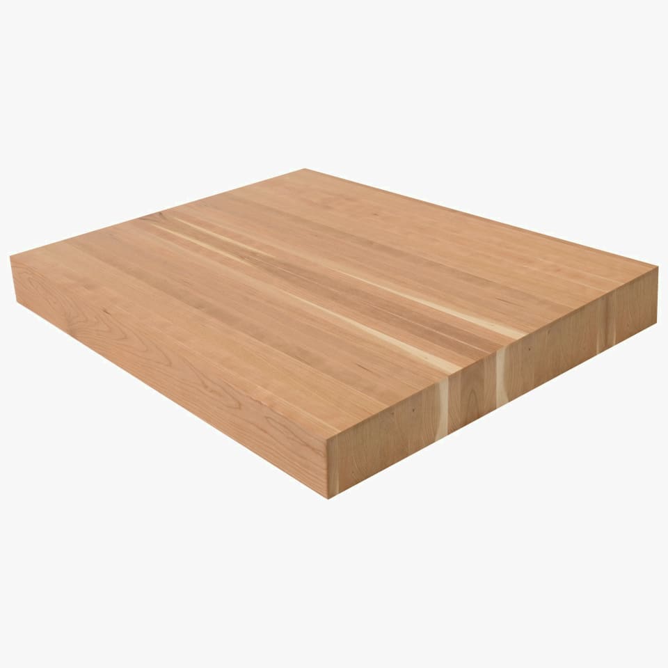 4" Thick American Cherry Landing Platform - Butcher Block