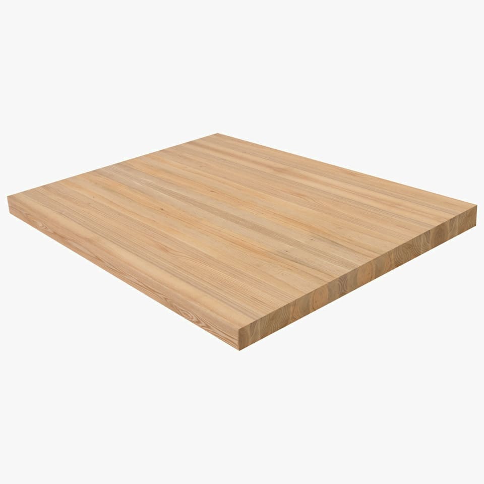 2" Thick Ash Landing Platform - Butcher Block