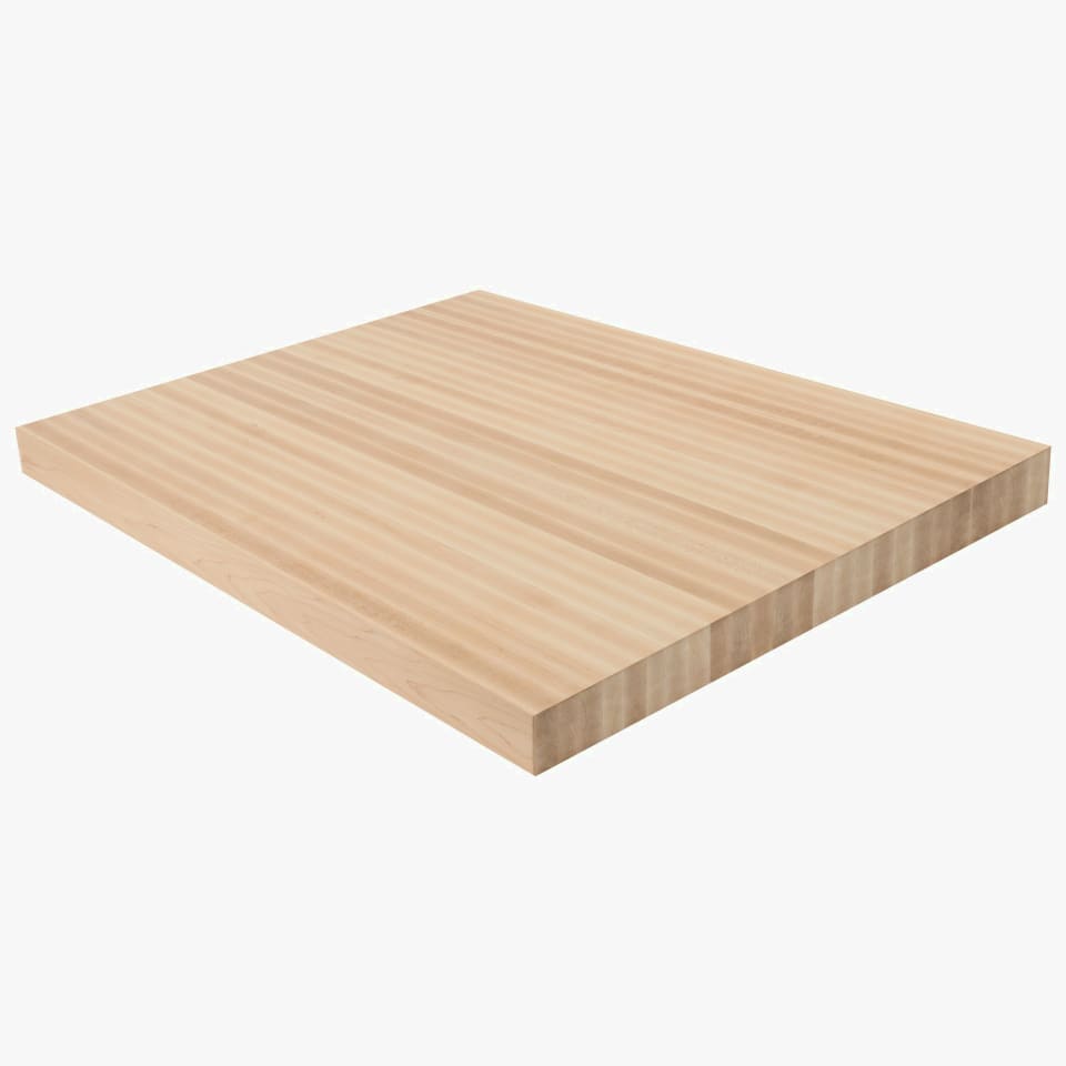 2-1/2" Thick Hard Maple Landing Platform - Butcher Block