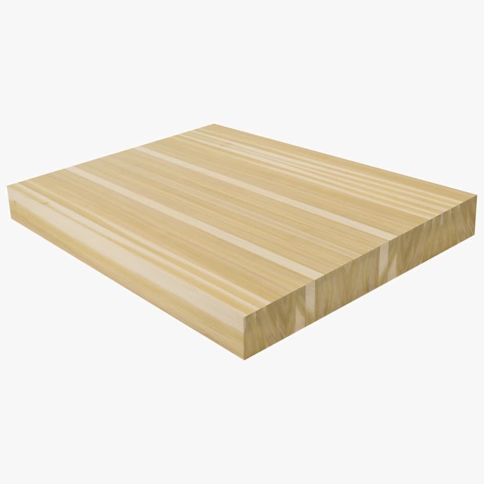 4" Thick Paint Grade Landing Platform - Butcher Block