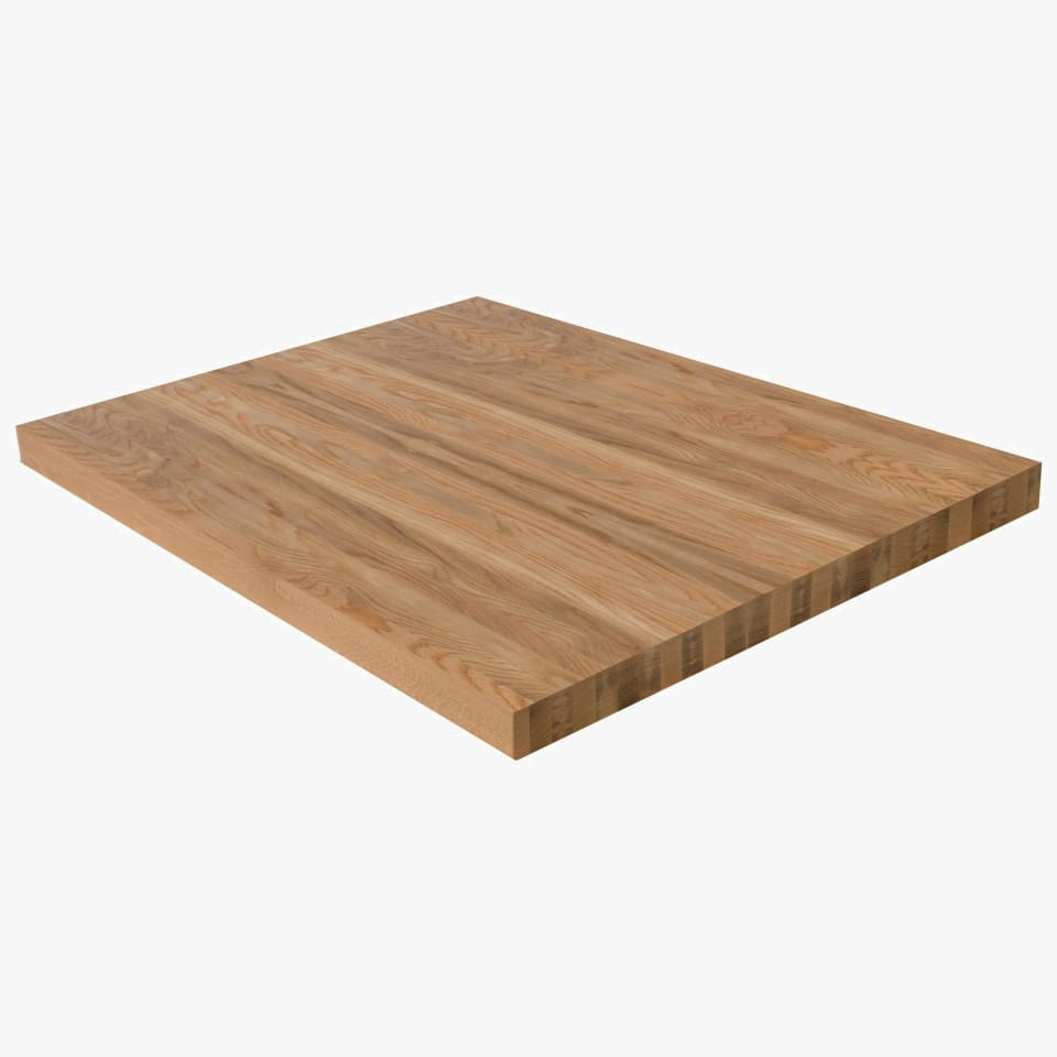 2" Thick Quartersawn White Oak Landing Platform - Butcher Block