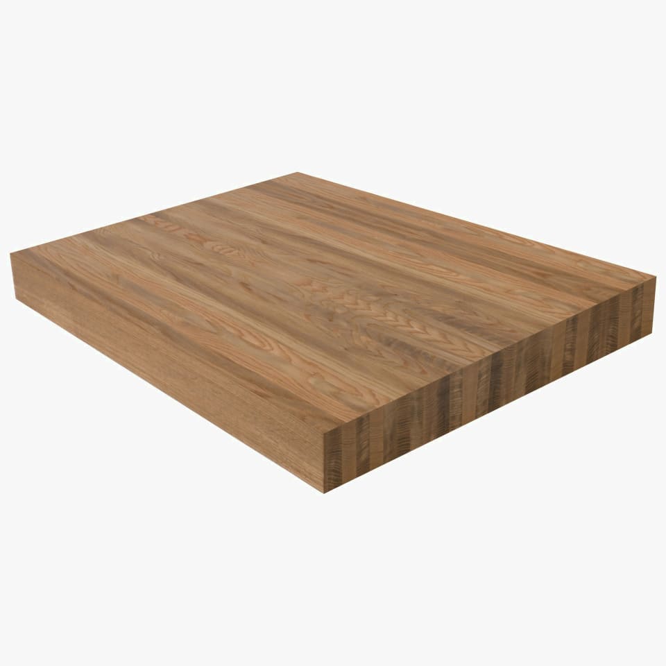 4" Thick Quartersawn White Oak Landing Platform - Butcher Block