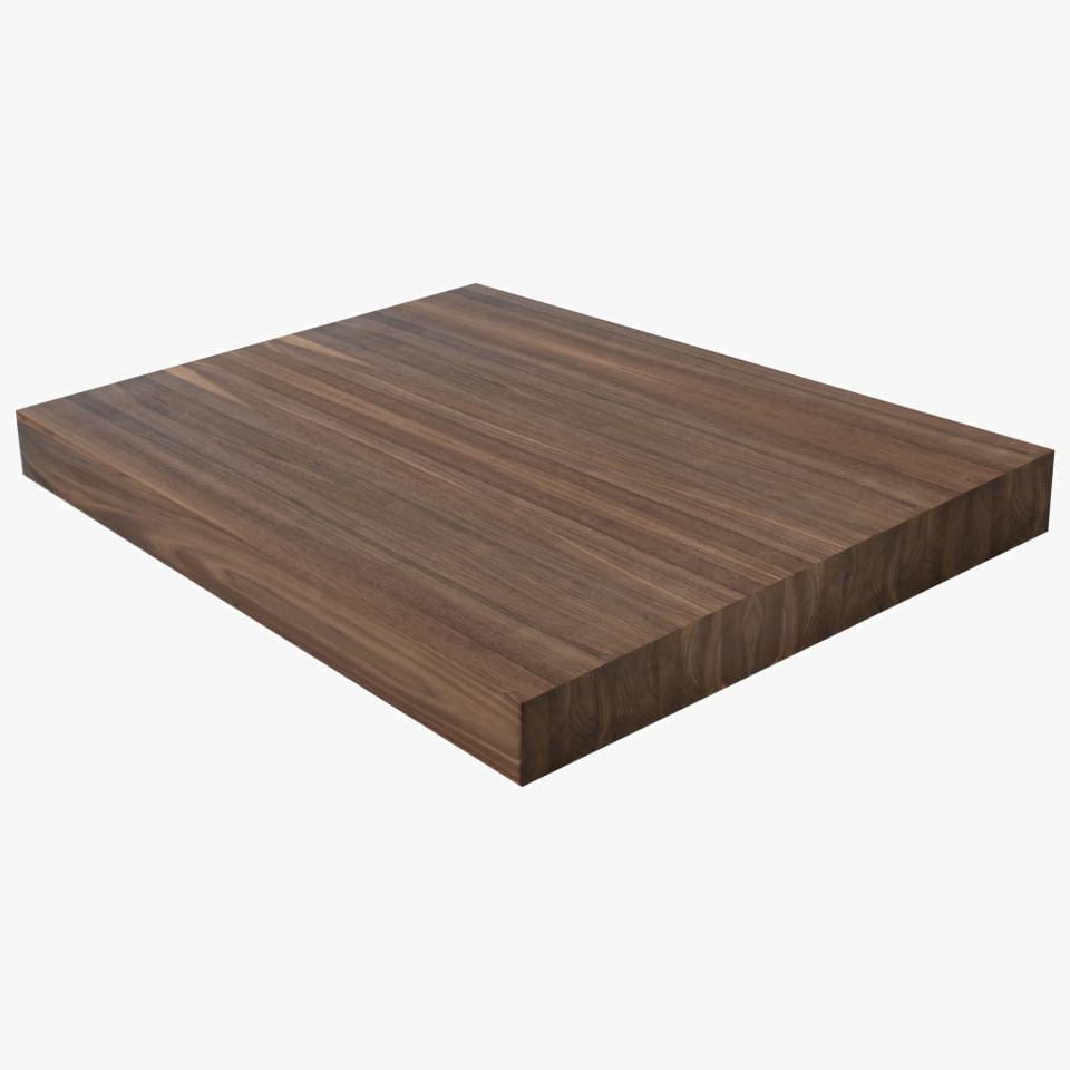 3-1/2" Thick Walnut Landing Platform - Butcher Block