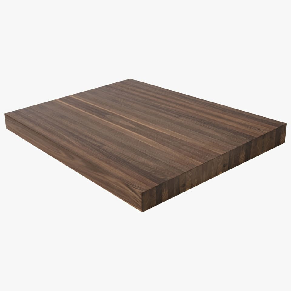 3" Thick Walnut Landing Platform - Butcher Block