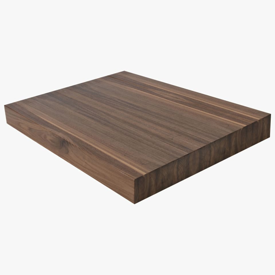 4" Thick Walnut Landing Platform - Butcher Block