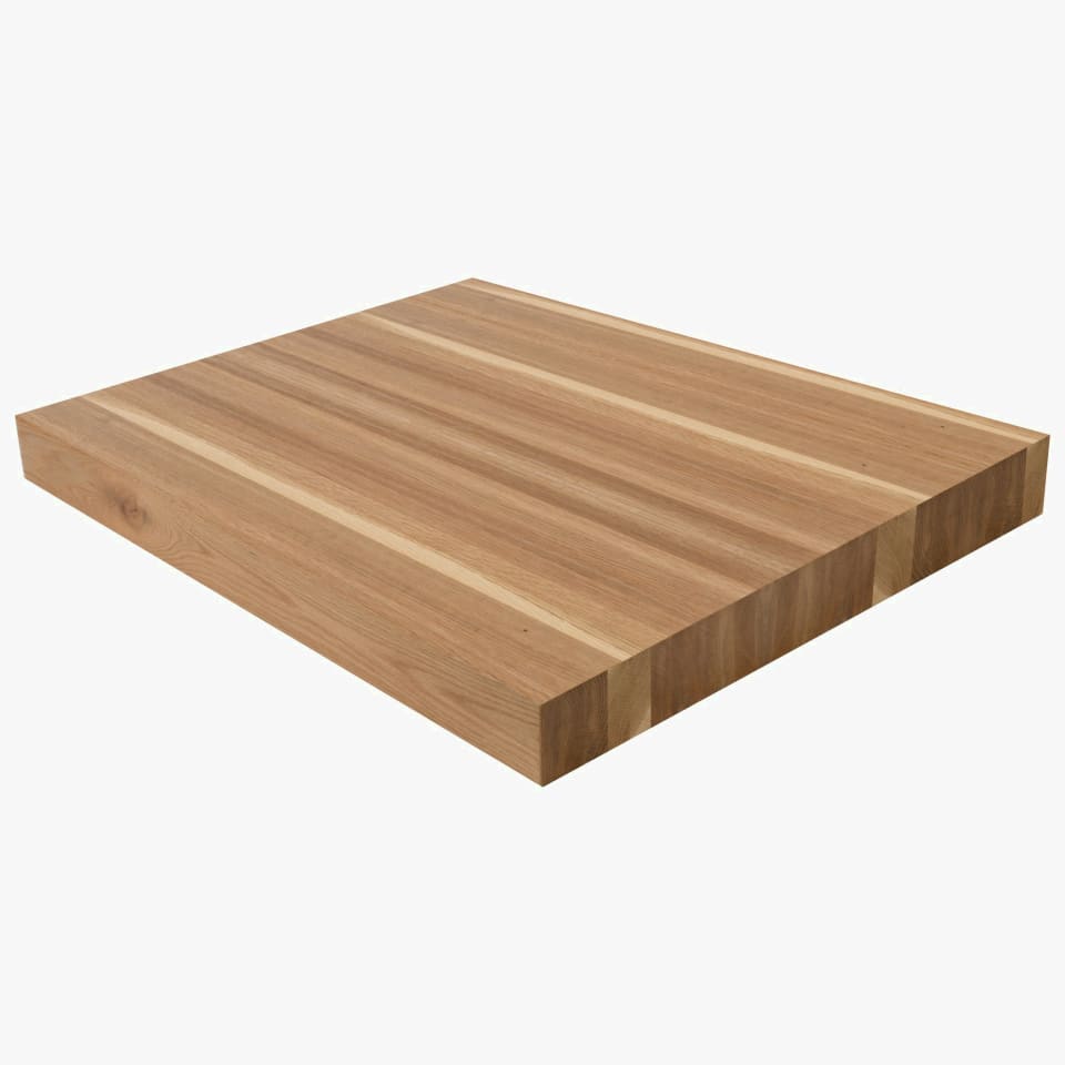 3.5" Thick Landing Platform - Butcher Block