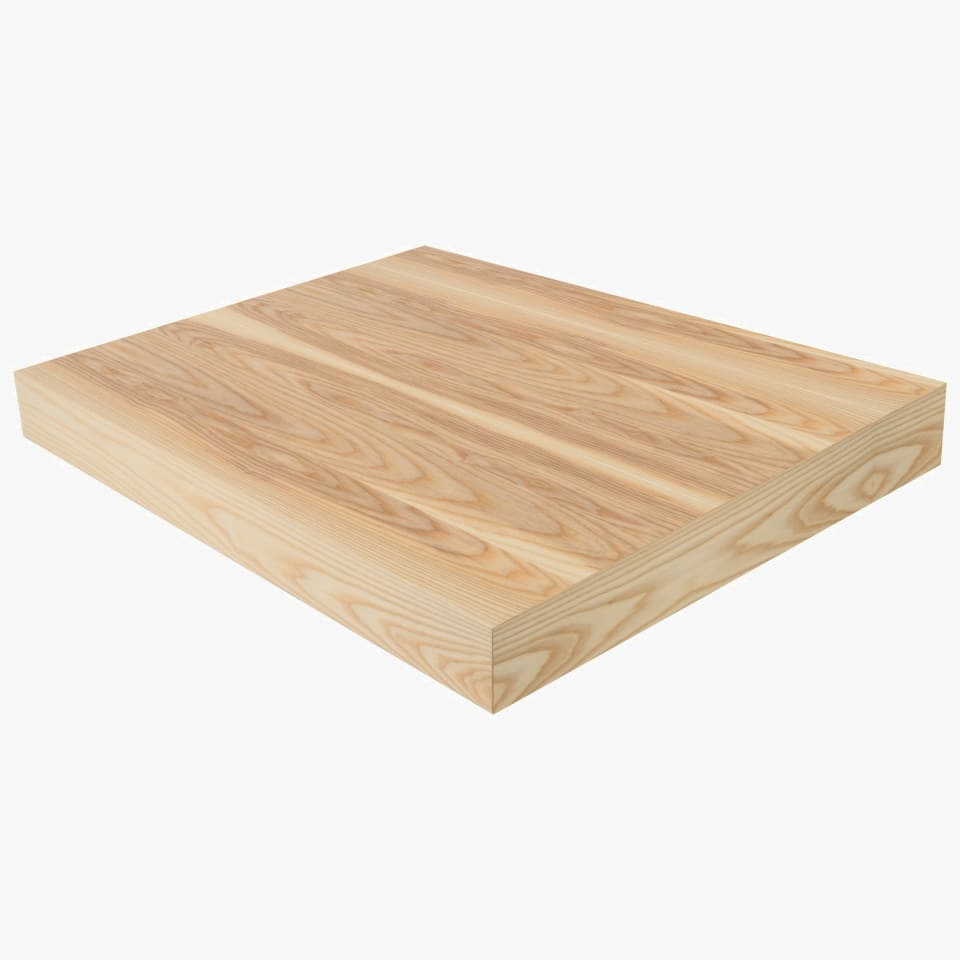 4" Thick Ash Landing Platform - Signature