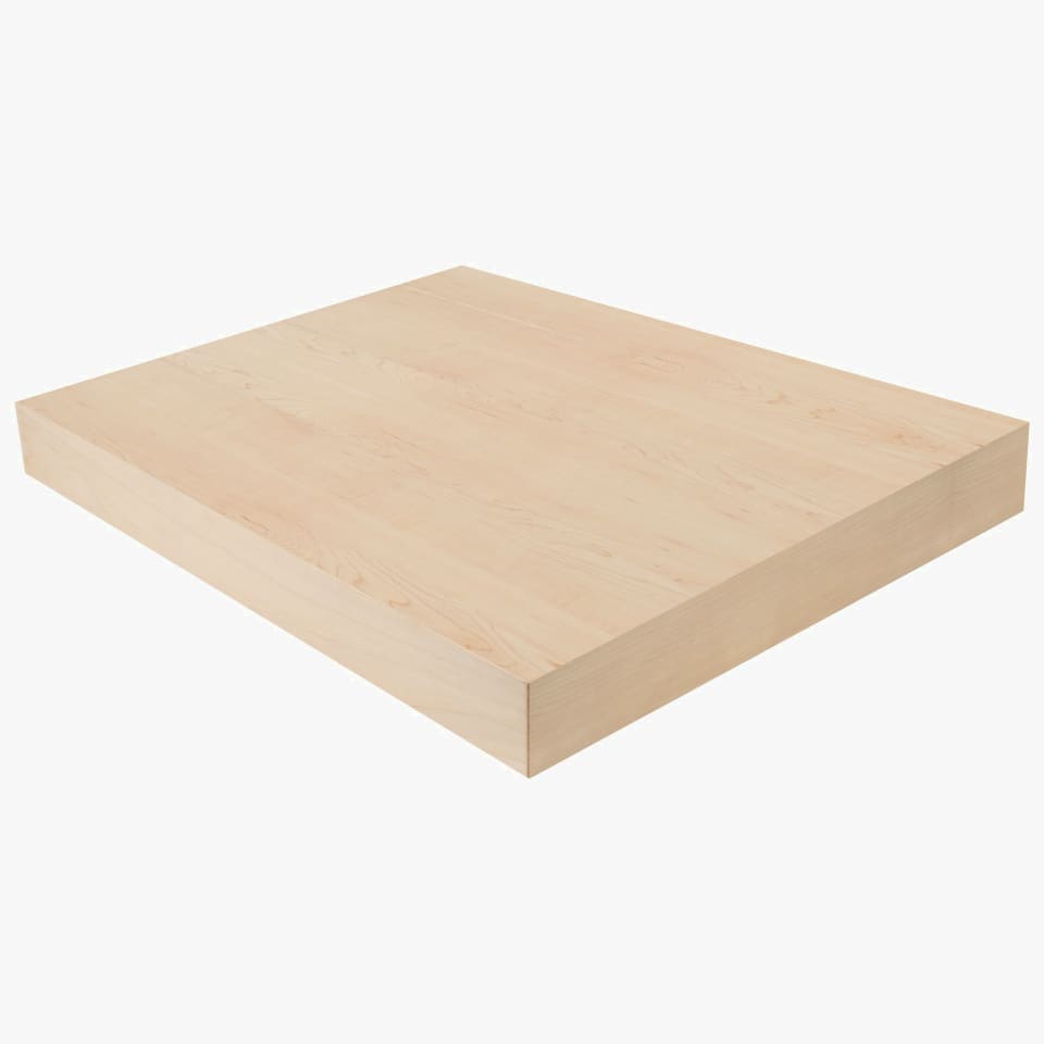 4" Thick Hard Maple Landing Platform - Signature