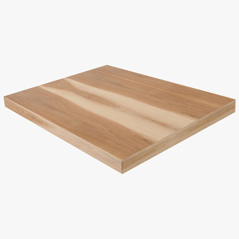 2-1/2" Thick Hickory Landing Platform - Signature