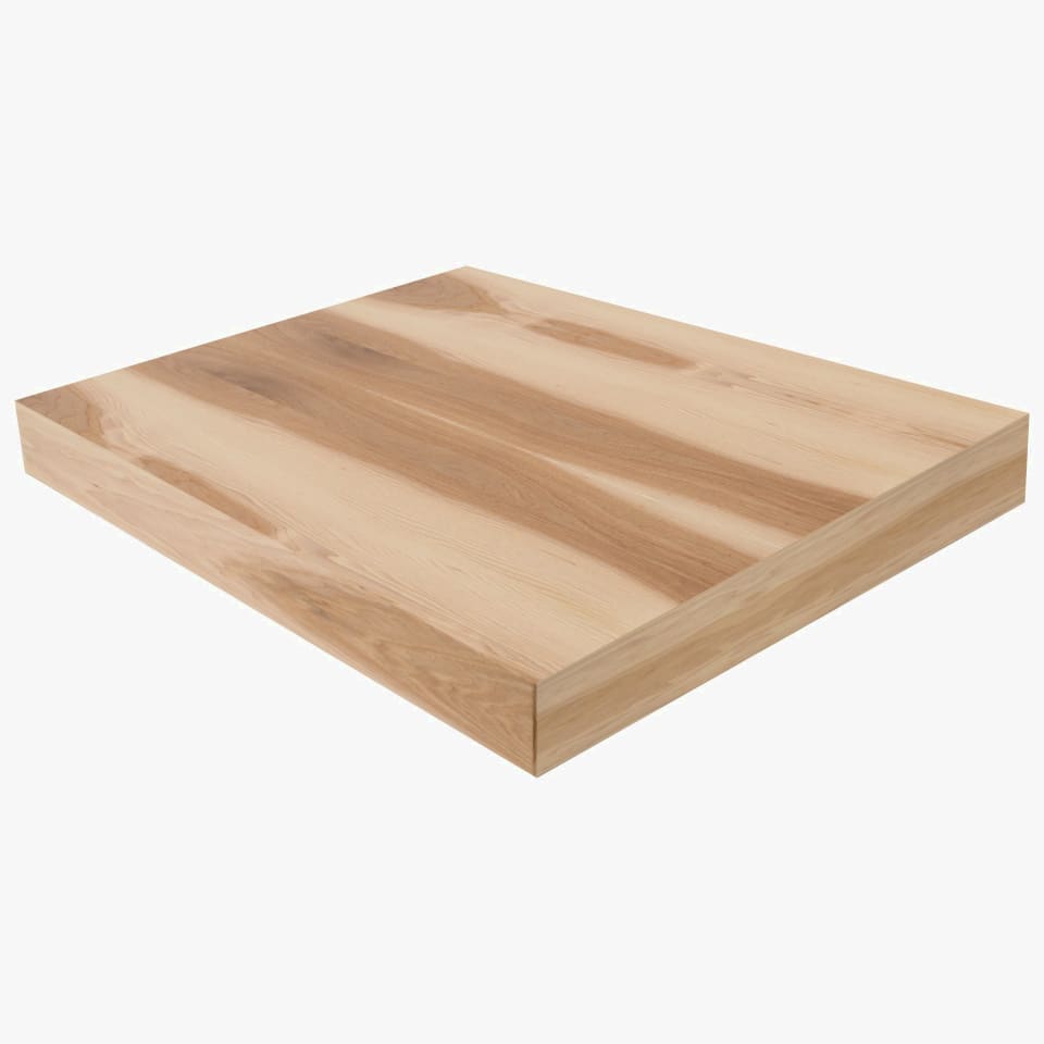 4" Thick Hickory Landing Platform - Signature