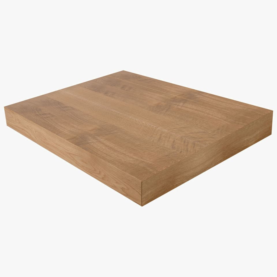 4" Thick Quartersawn White Oak Landing Platform - Signature