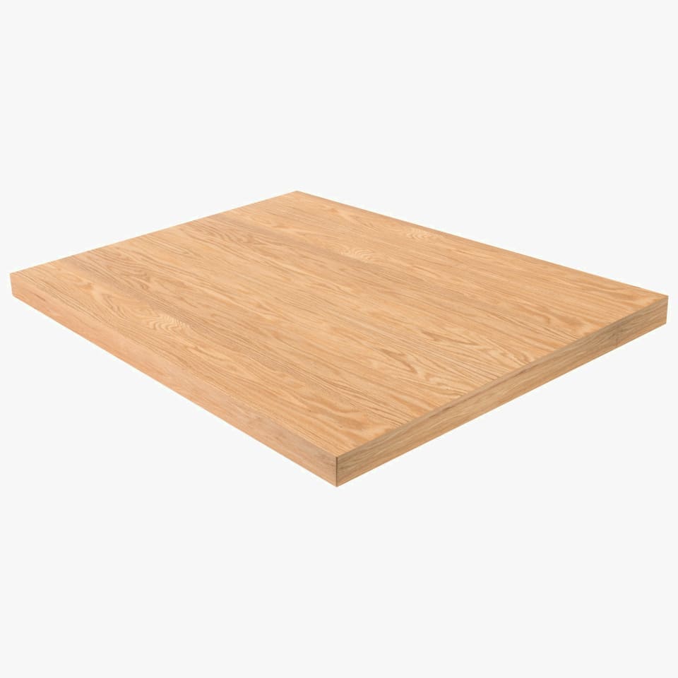4" Thick Riftsawn White Oak Landing Platform - Signature