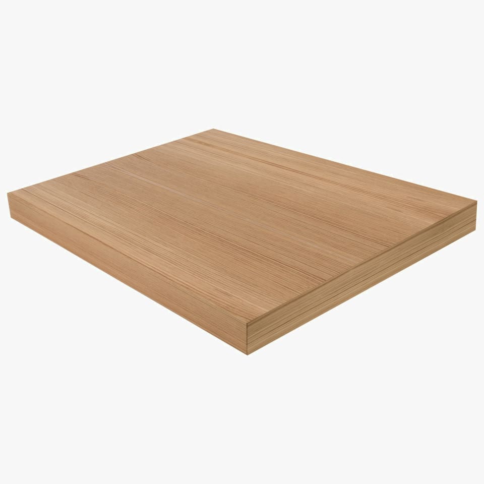 3" Thick Riftsawn White Oak Landing Platform - Signature