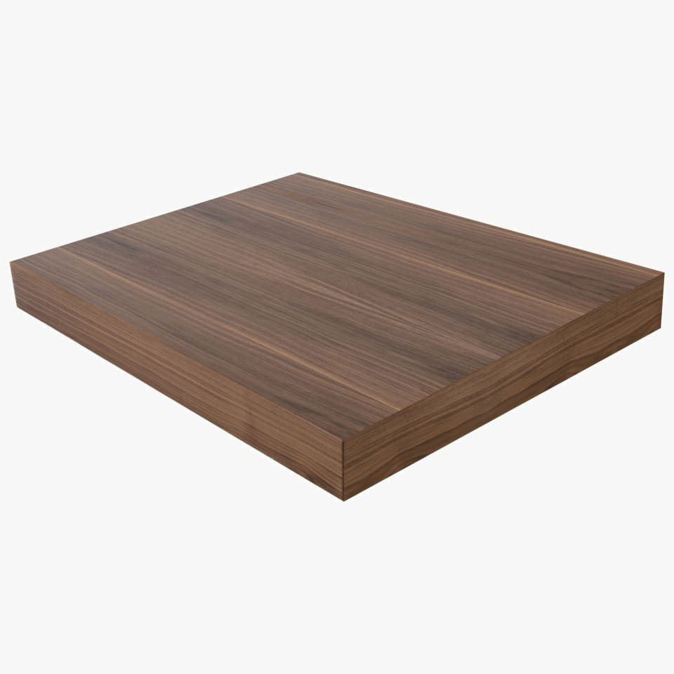 4" Thick Walnut Landing Platform - Signature