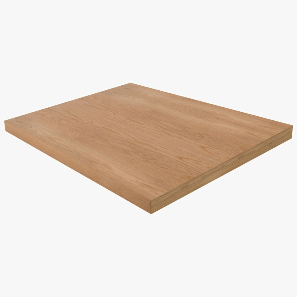 2-1/2" Thick White Oak Landing Platform - Signature