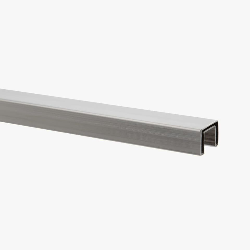 Stainless Glass Cap Rail