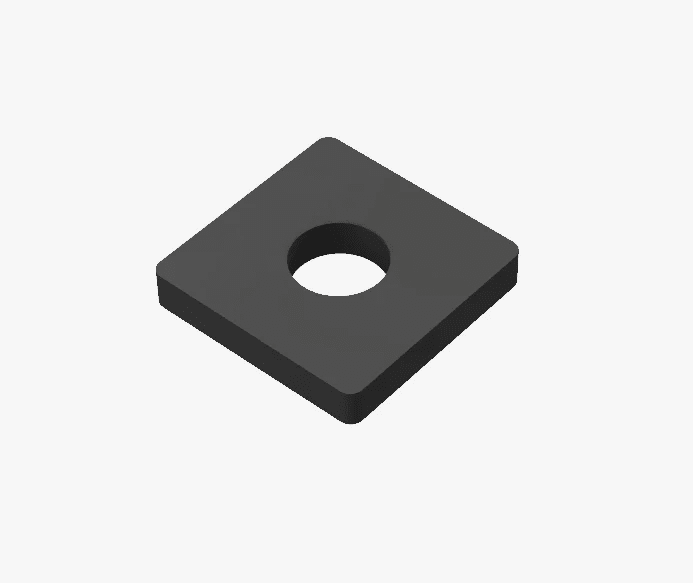 Base Rail Drain Block