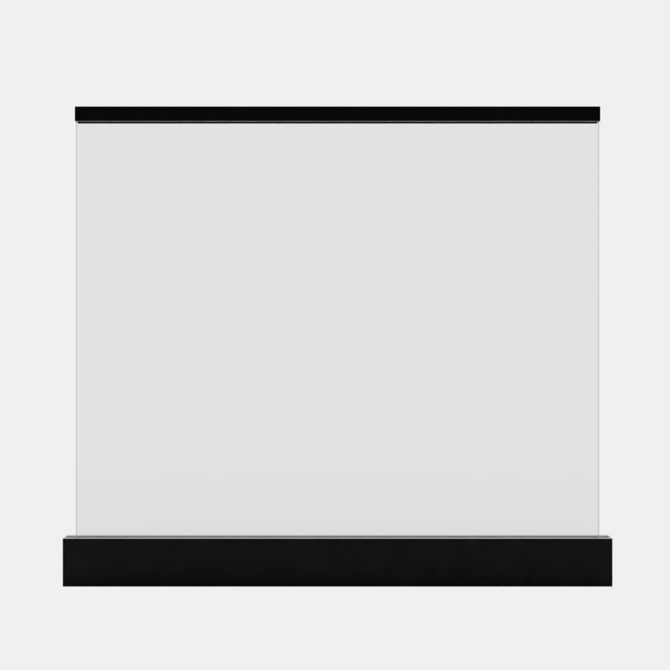 Level - Base Rail Glass Kit