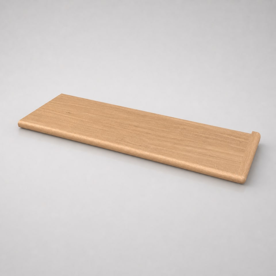 1" Stair Tread - Full Bullnose